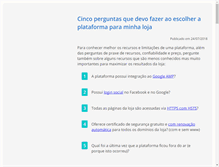 Tablet Screenshot of leopardoeditora.com.br